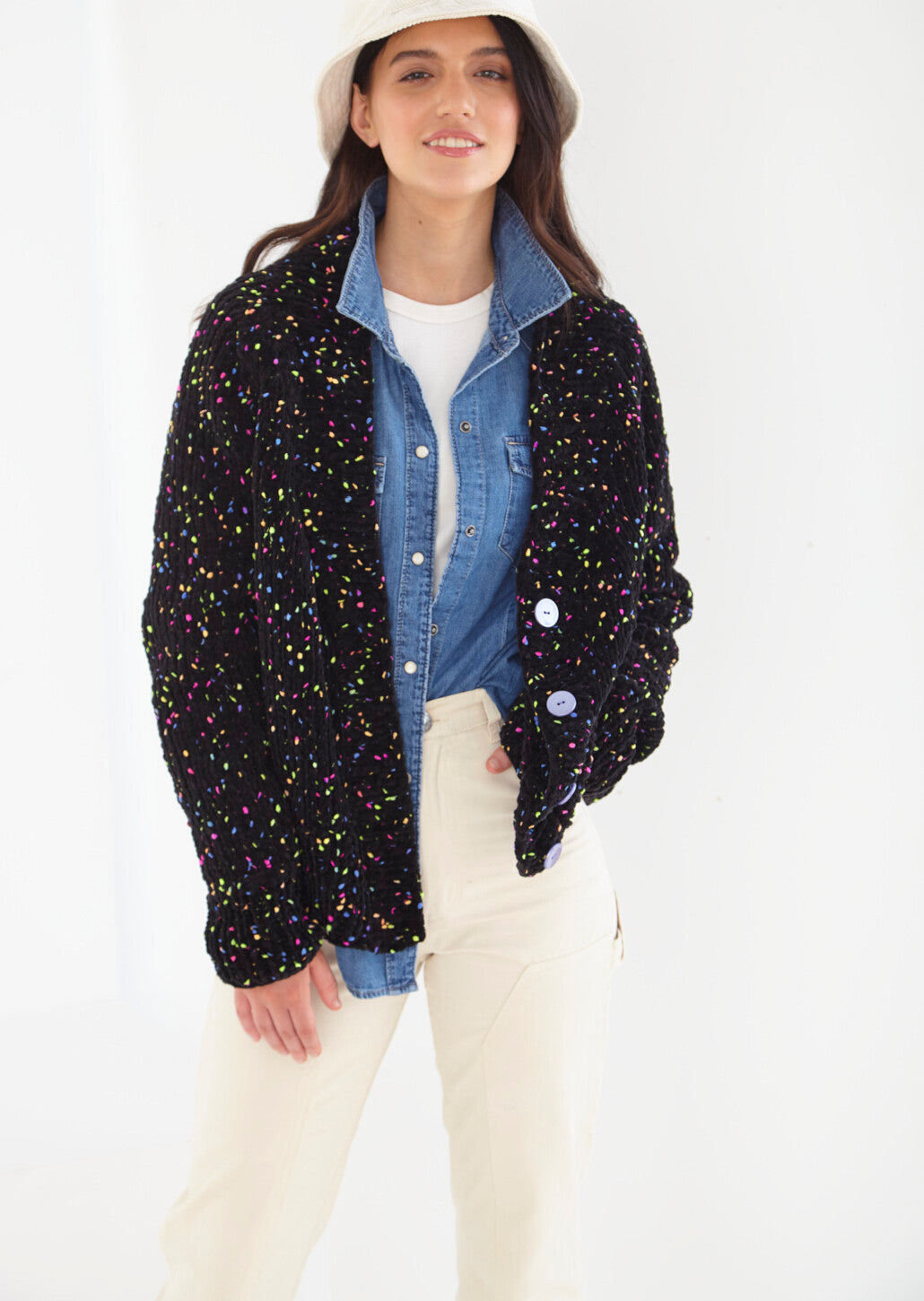 King Cole Yumtastic Chunky Women's Cardigans Pattern 6254