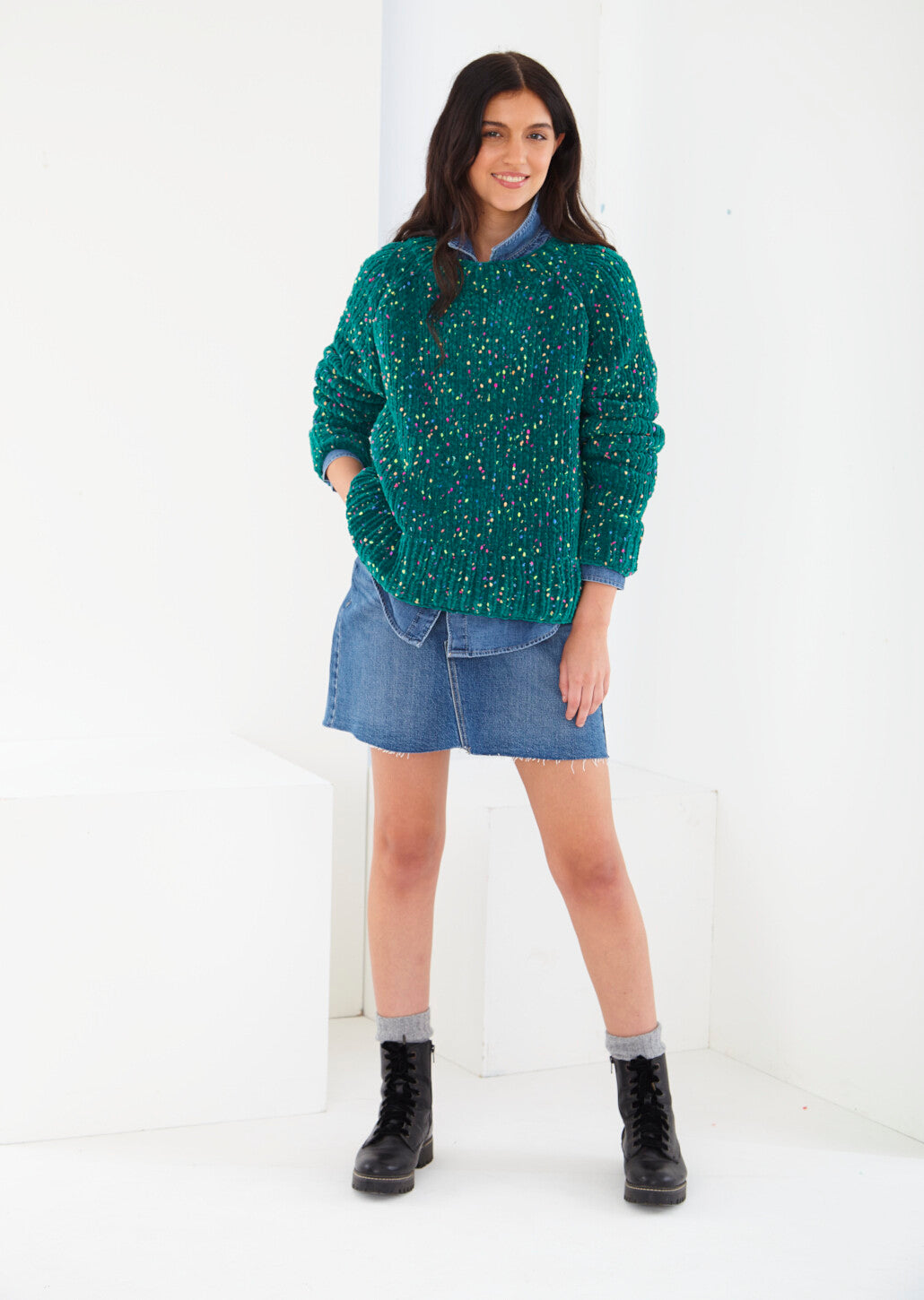 King Cole Yumtastic Chunky Women's Sweaters Pattern 6255