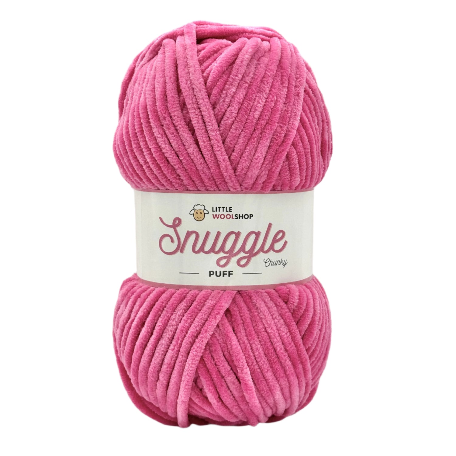 LittleWoolShop Snuggle Puff Chenille Chunky 100g