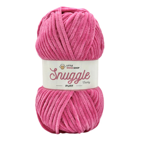 LittleWoolShop Snuggle Puff Chenille Chunky 100g