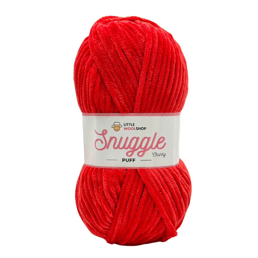 LittleWoolShop Snuggle Puff Chenille Chunky 100g