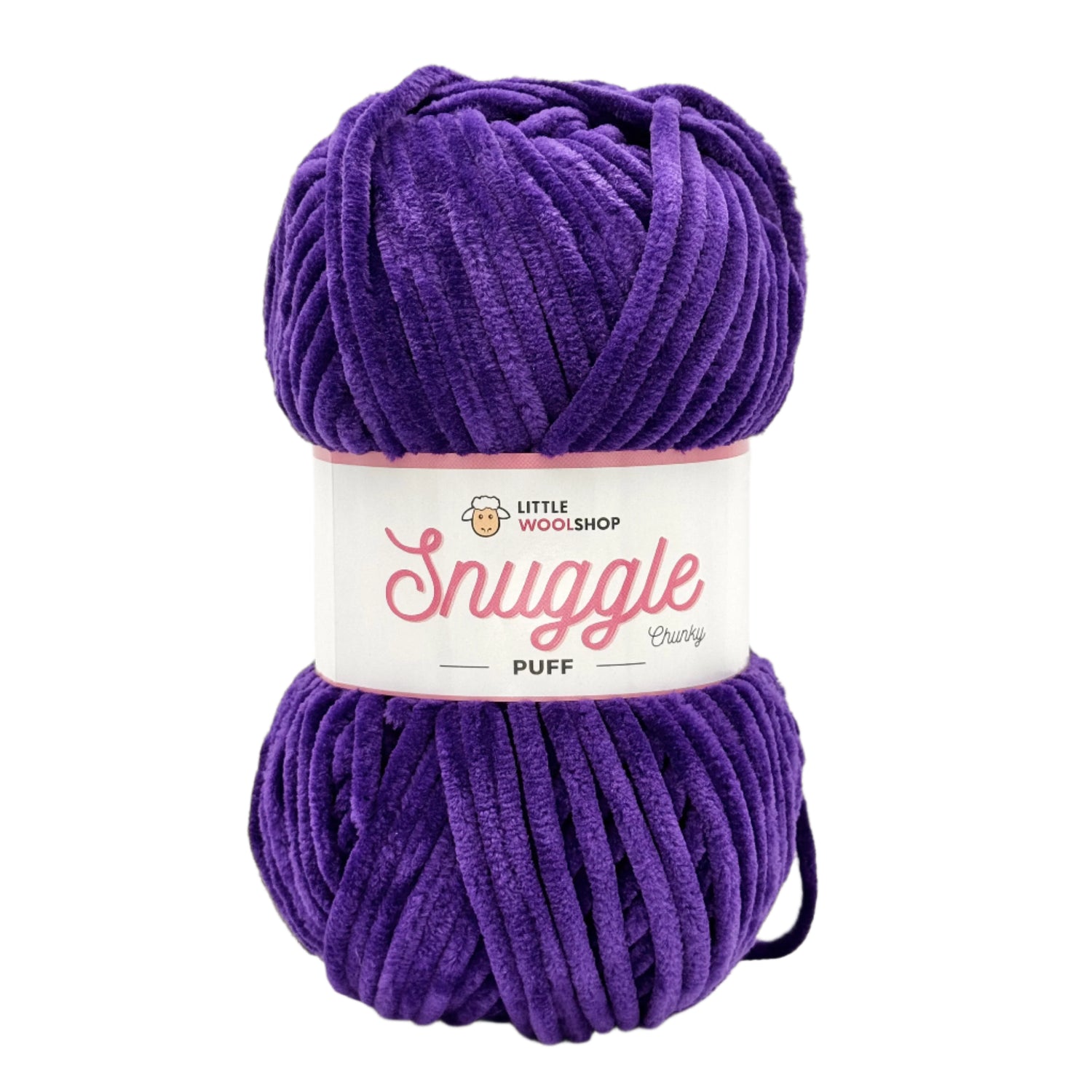 LittleWoolShop Snuggle Puff Chenille Chunky 100g