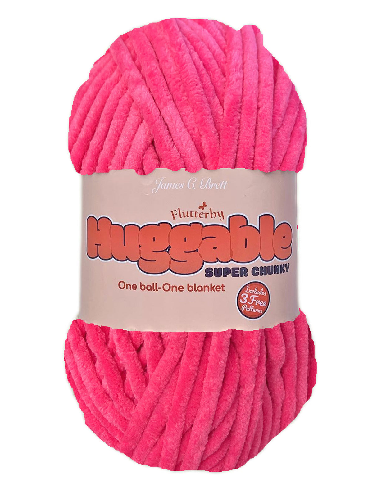 James C Brett Flutterby Huggable (UG21) chenille yarn - 250g