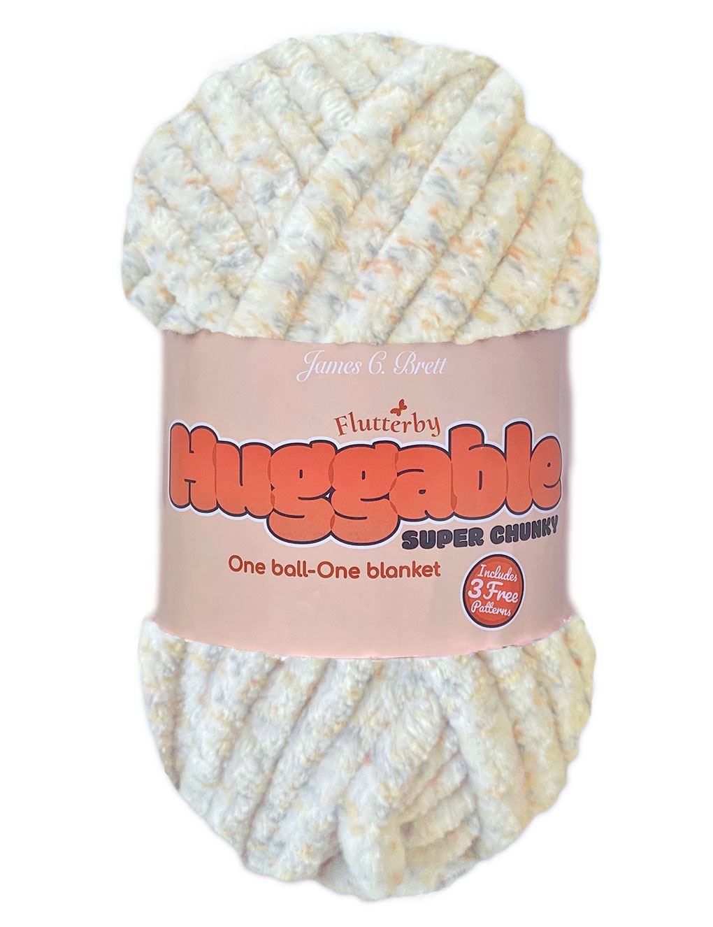 James C Brett Flutterby Huggable (UG12) chenille yarn - 250g