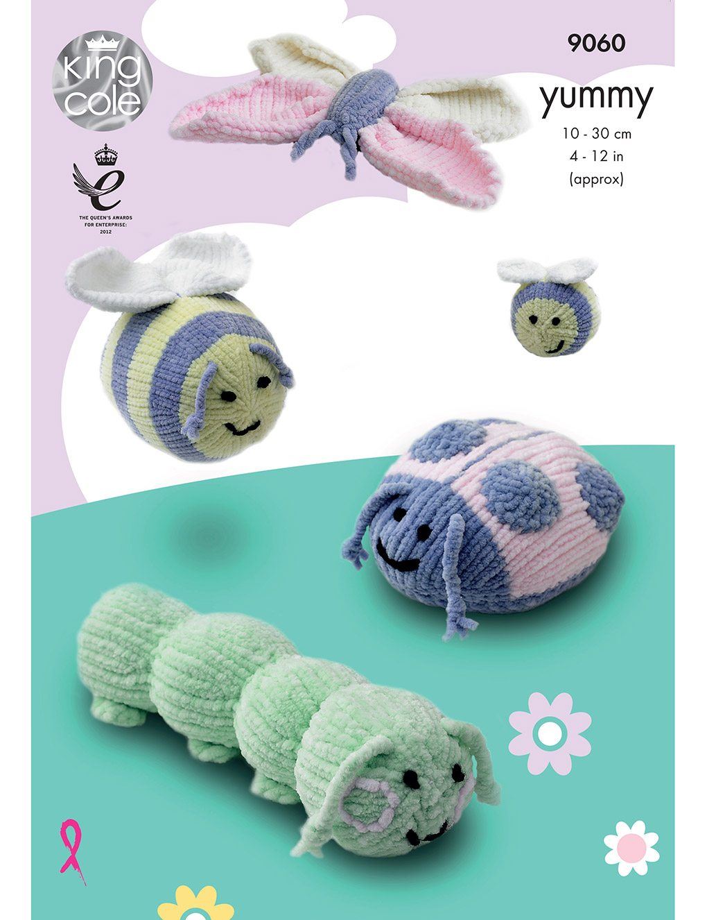 King Cole Yummy knitting pattern (9060) bugs