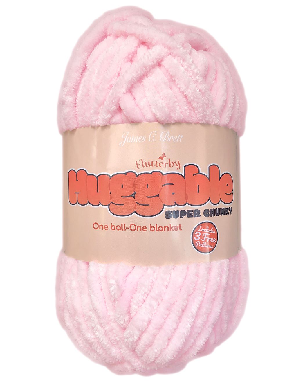 James C Brett Flutterby Huggable (UG06) chenille yarn - 250g