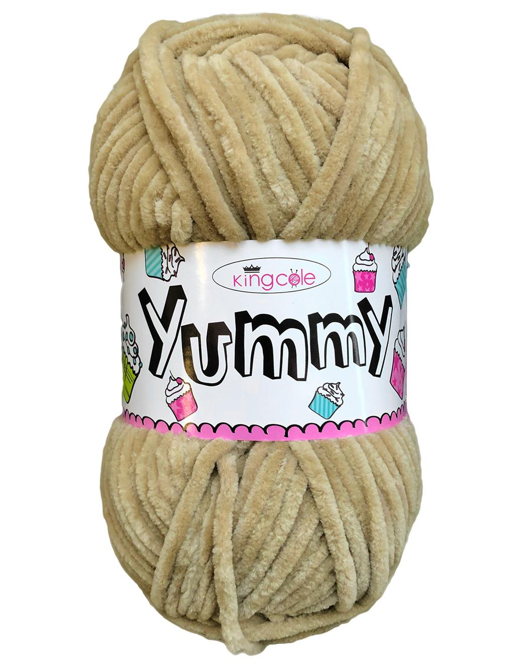 King Cole Yummy Teddy (3404) chenille yarn - 100g