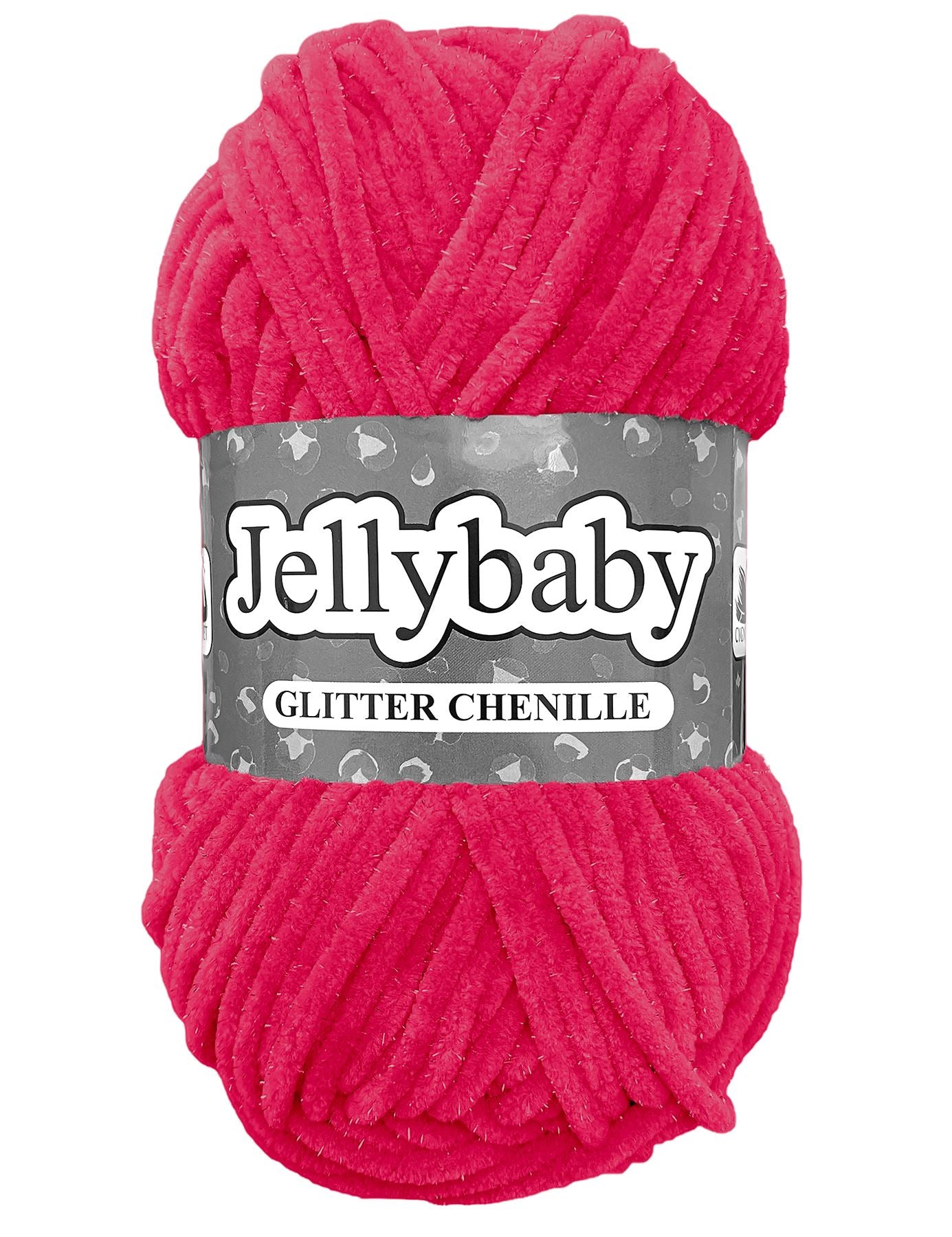 Cygnet Jellybaby Glitter Chenille Partypop (015) -100g