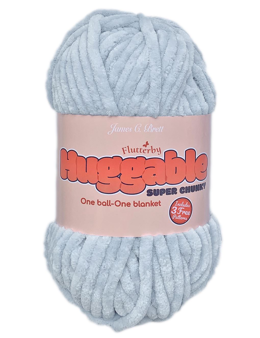 James C Brett Flutterby Huggable (UG05) chenille yarn - 250g