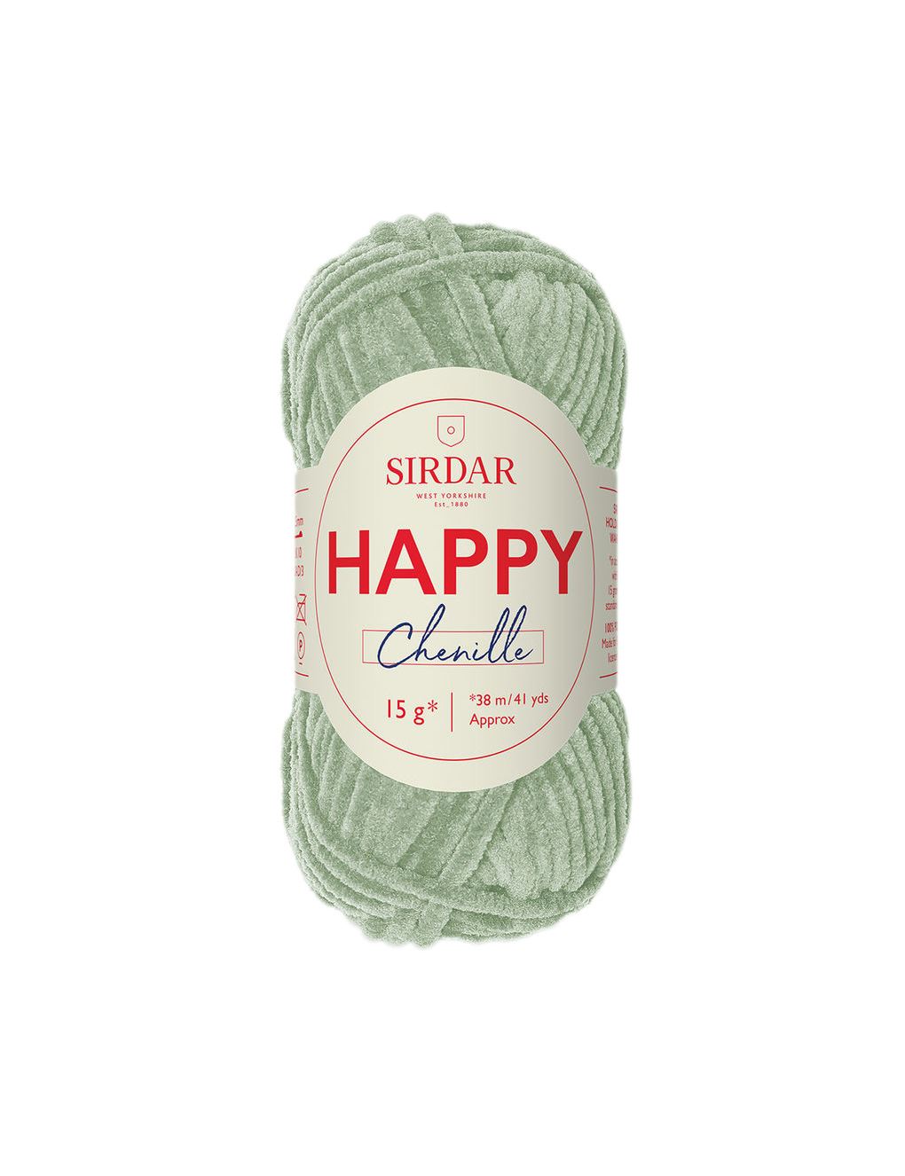 Sirdar Happy Chenille Mossy (023) yarn - 15g