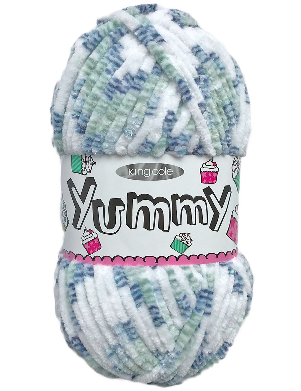King Cole Yummy Mooncake (2212) chenille yarn - 100g