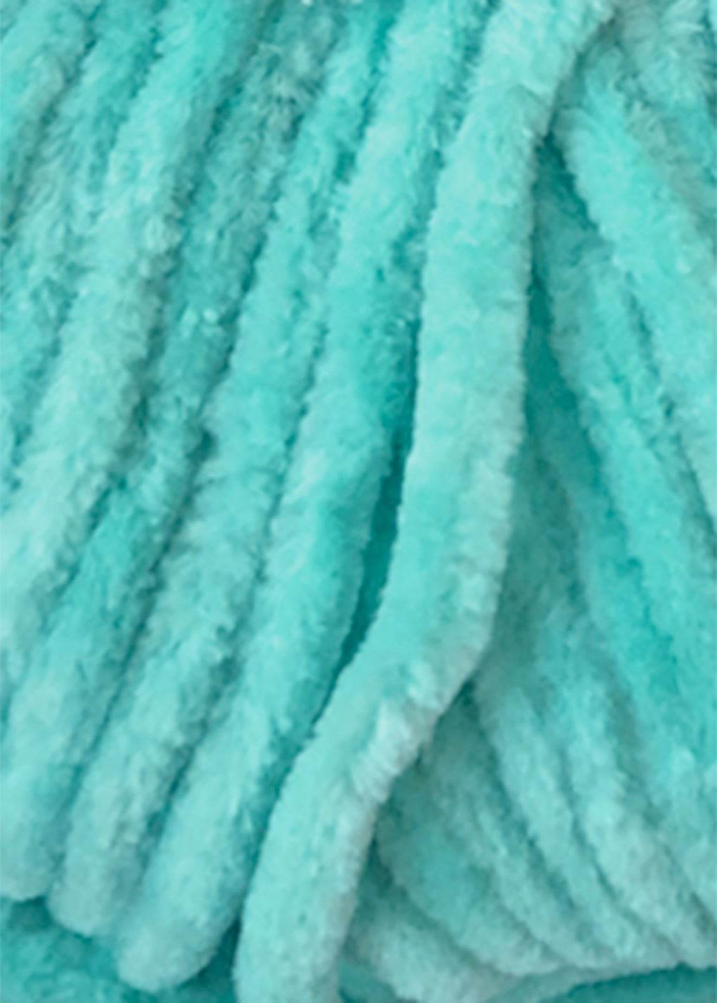 King Cole Yummy Turquoise (3476) chenille yarn - 100g