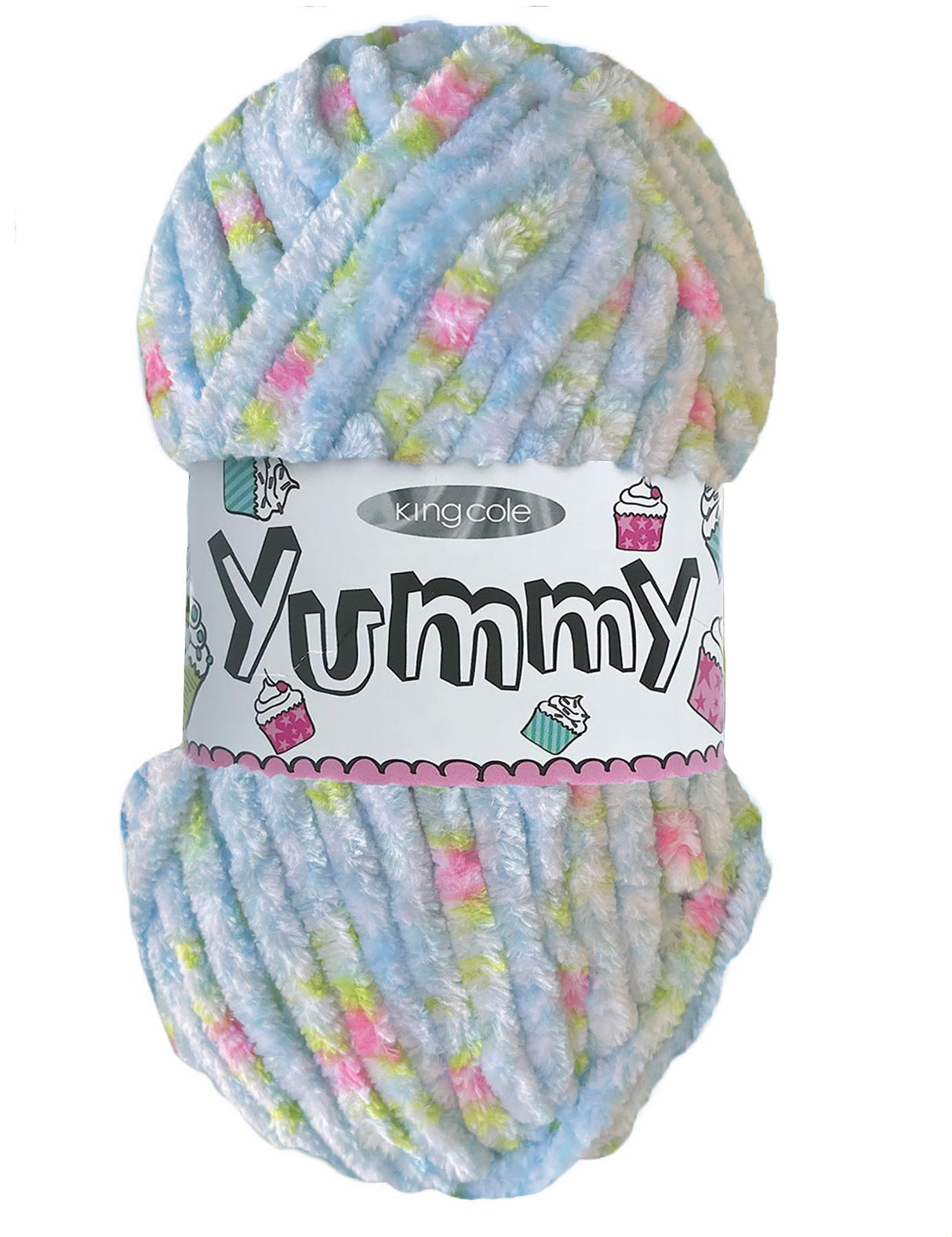 King Cole Yummy Sherbet Rose (4744) chenille yarn - 100g