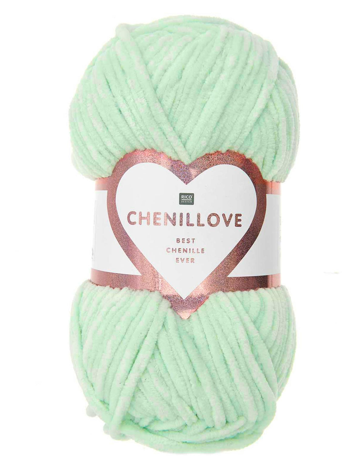 RICO Chenillove Mint (009) chenille yarn - 100g