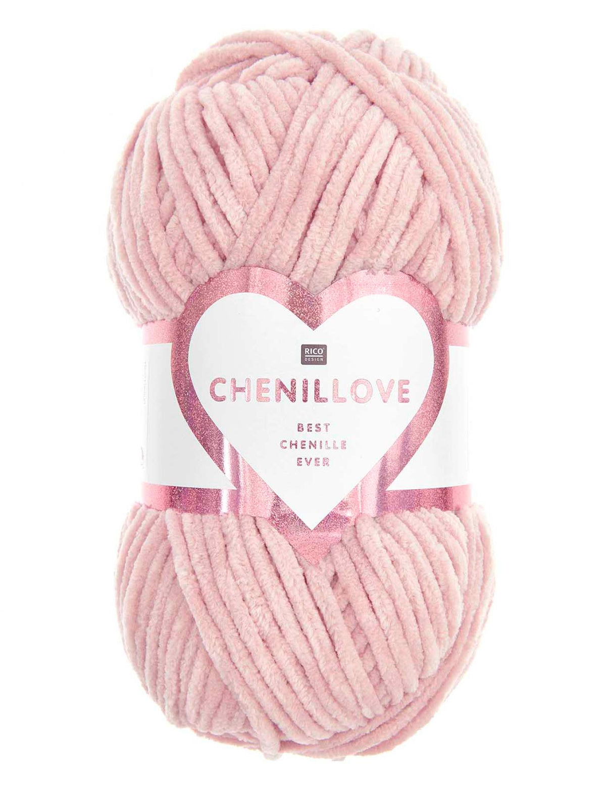RICO Chenillove Pink (005) chenille yarn - 100g