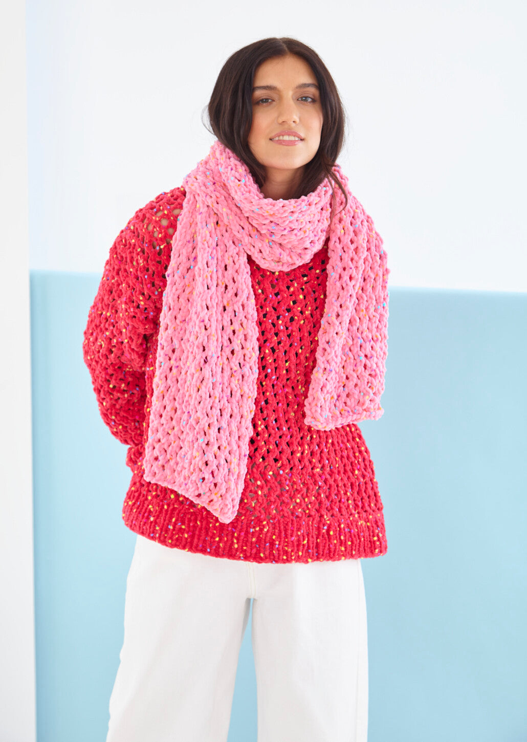 King Cole Yumtastic Chunky Women's Sweater & Accessories Pattern 6257