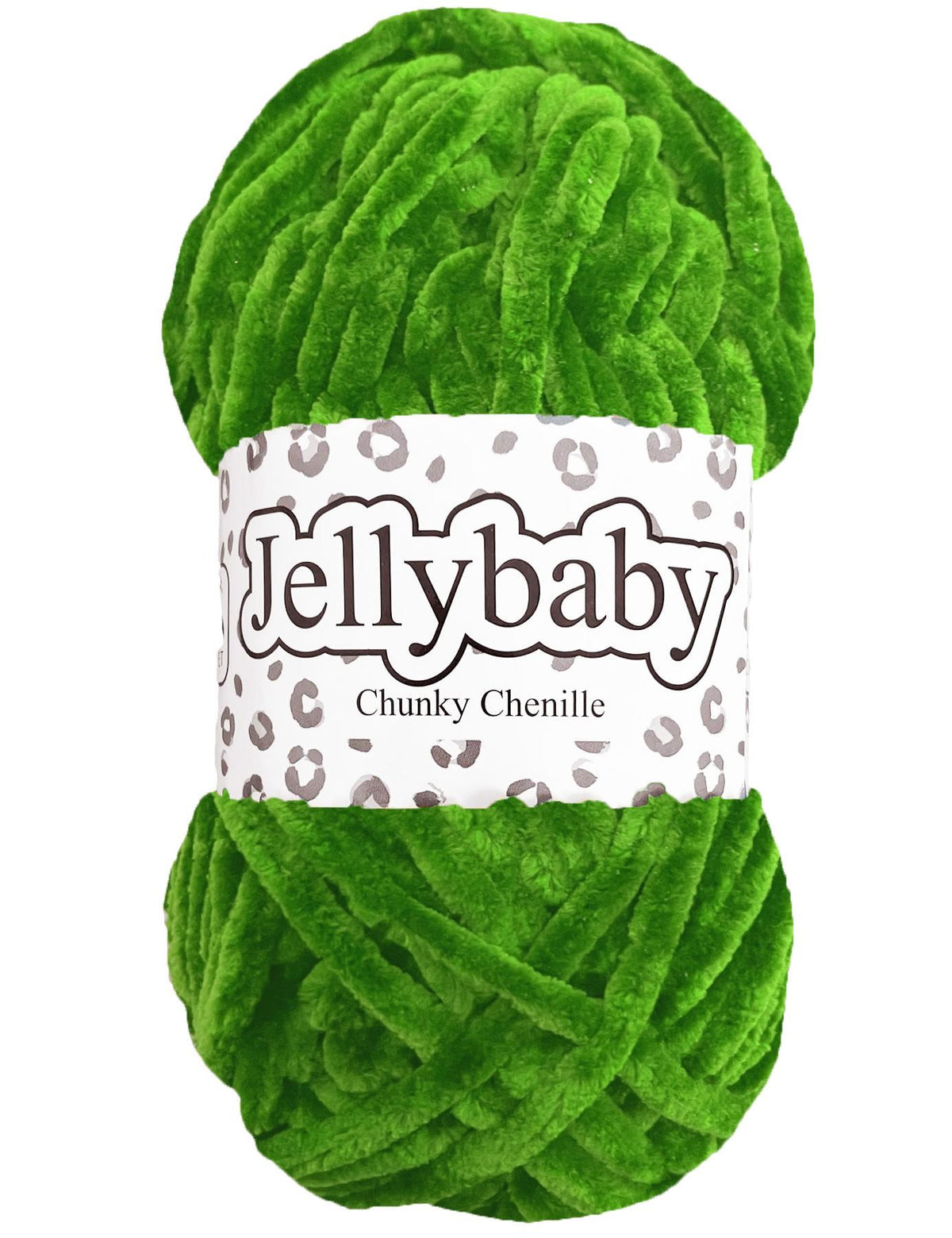 Cygnet Jellybaby Chenille Chunky Lime Light (026) -100g