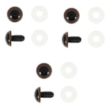 Trimits Brown Safety Eyes - Set of 6