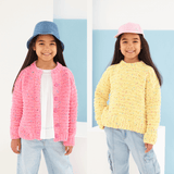 King Cole Yumtastic Chunky Child's Sweater & Cardigan Pattern 6251
