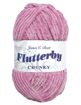 James C Brett Flutterby Chunky (B19) chenille yarn - 100g