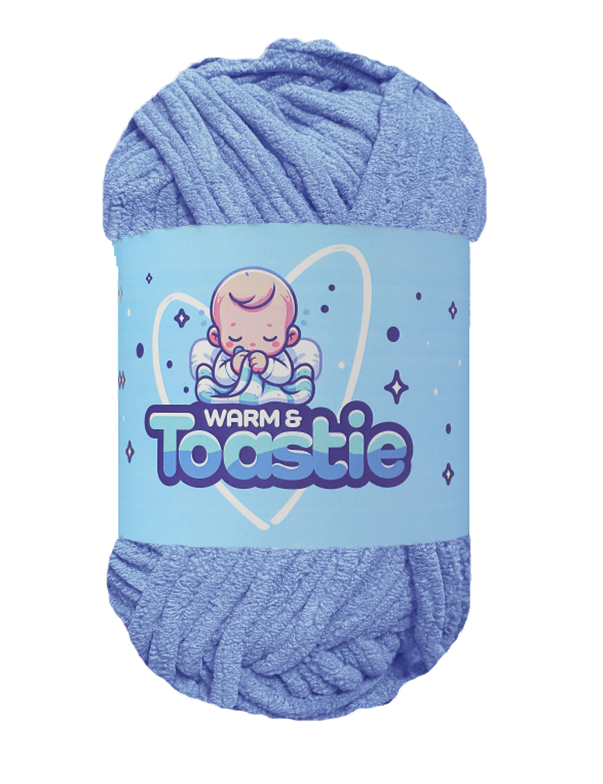 King Cole Warm & Toastie Sky (5986) chenille yarn - 200g