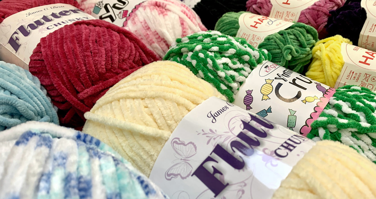 Browse all our chenille yarns