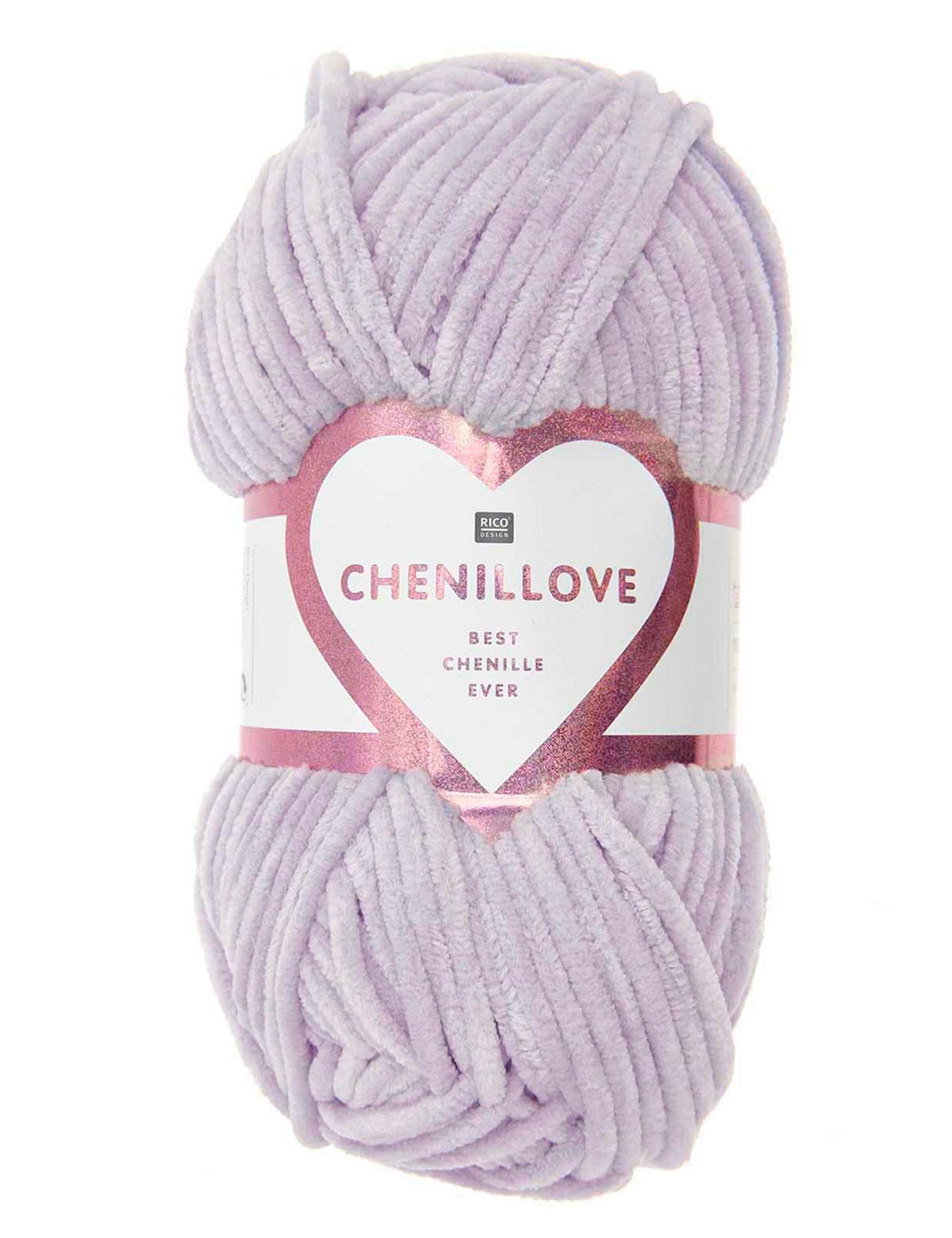 RICO Chenillove Lilac (007) chenille yarn - 100g