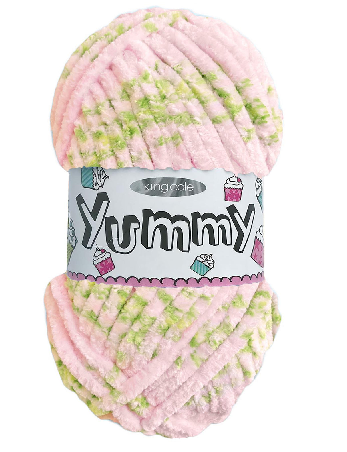 King Cole Yummy Candy Rose (4747) chenille yarn - 100g