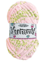 King Cole Yummy Candy Rose (4747) chenille yarn - 100g