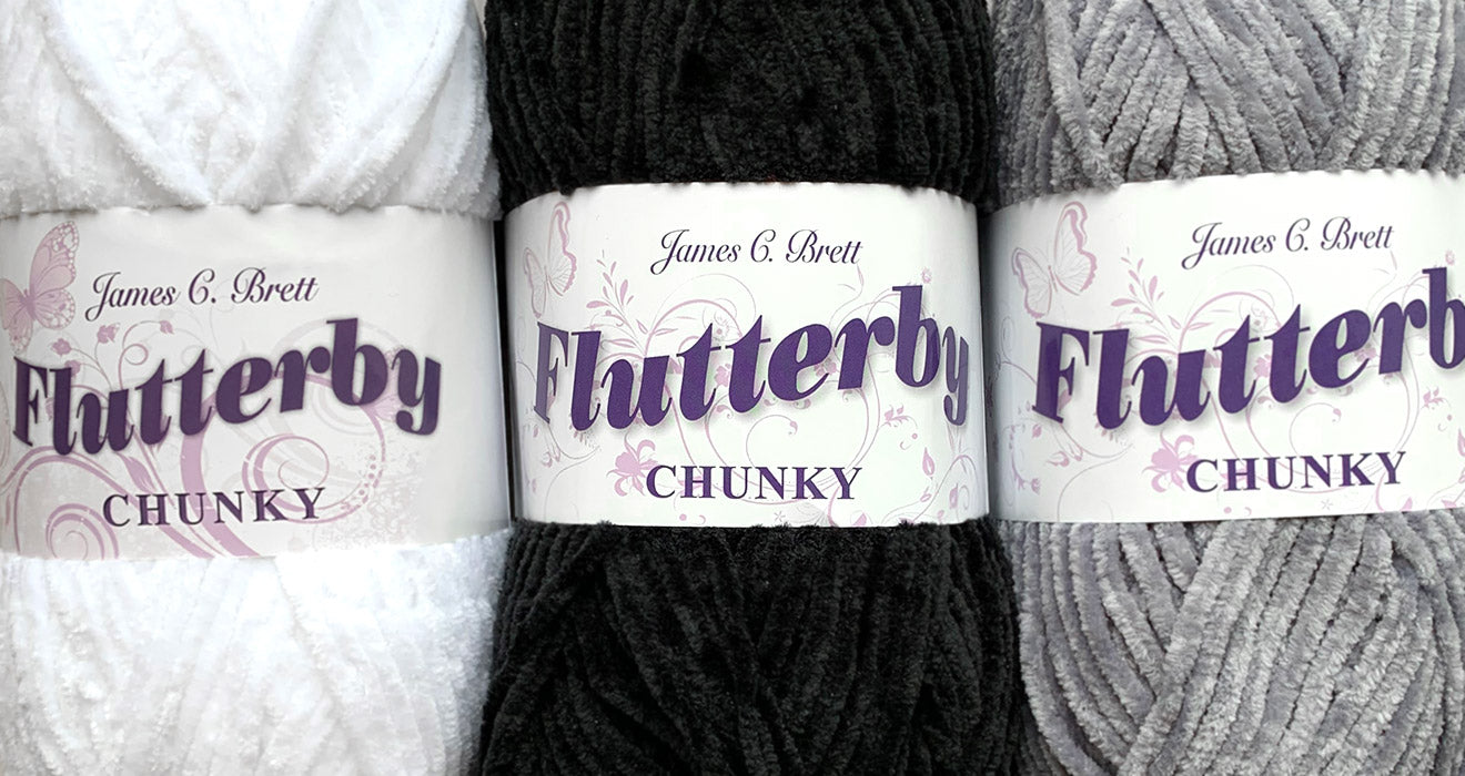 Browse our James C Brett chenille yarns