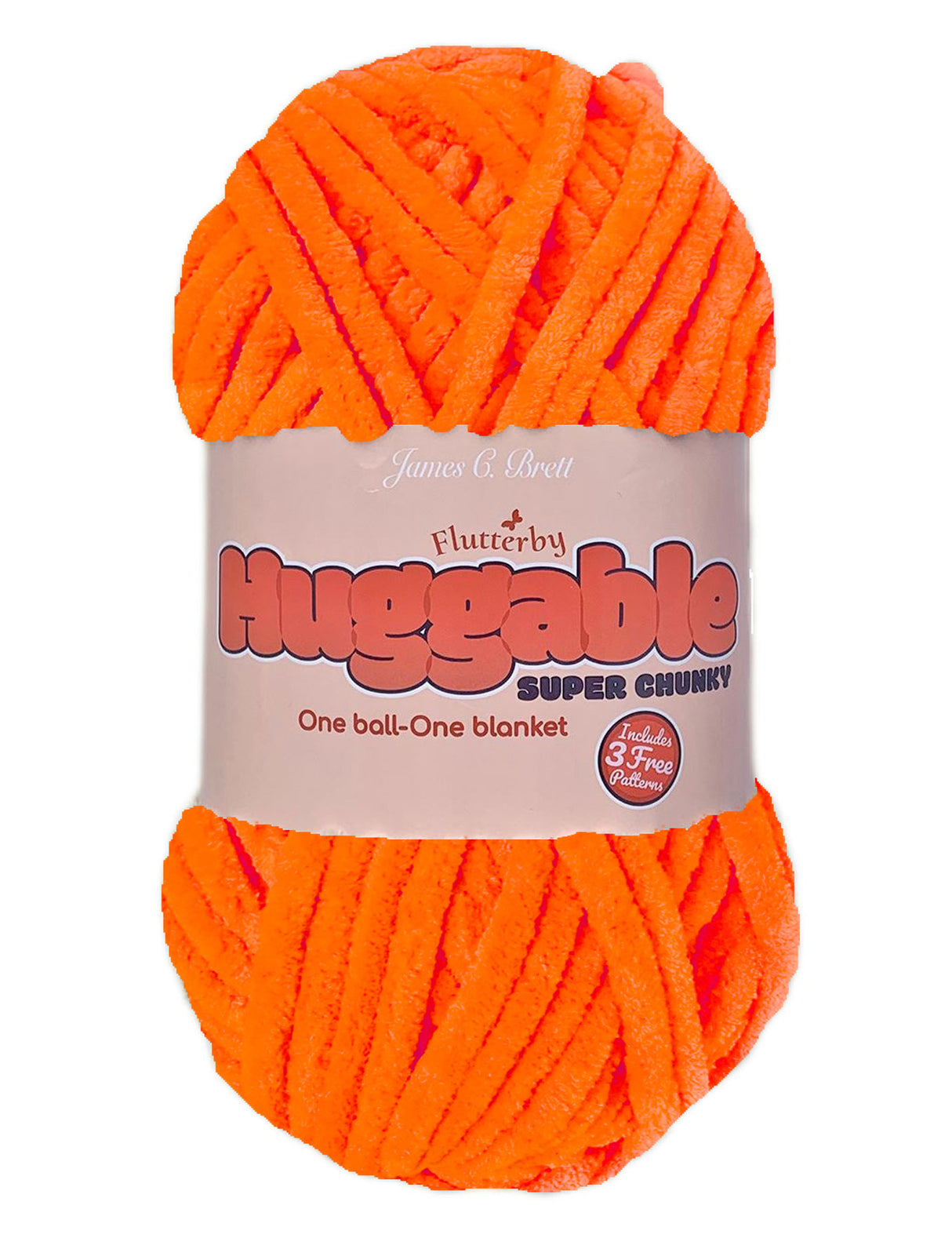James C Brett Flutterby Huggable (UG19) chenille yarn - 250g