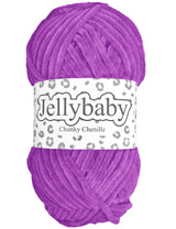 Cygnet Jellybaby Chenille Chunky Pesky Purple (032) -100g