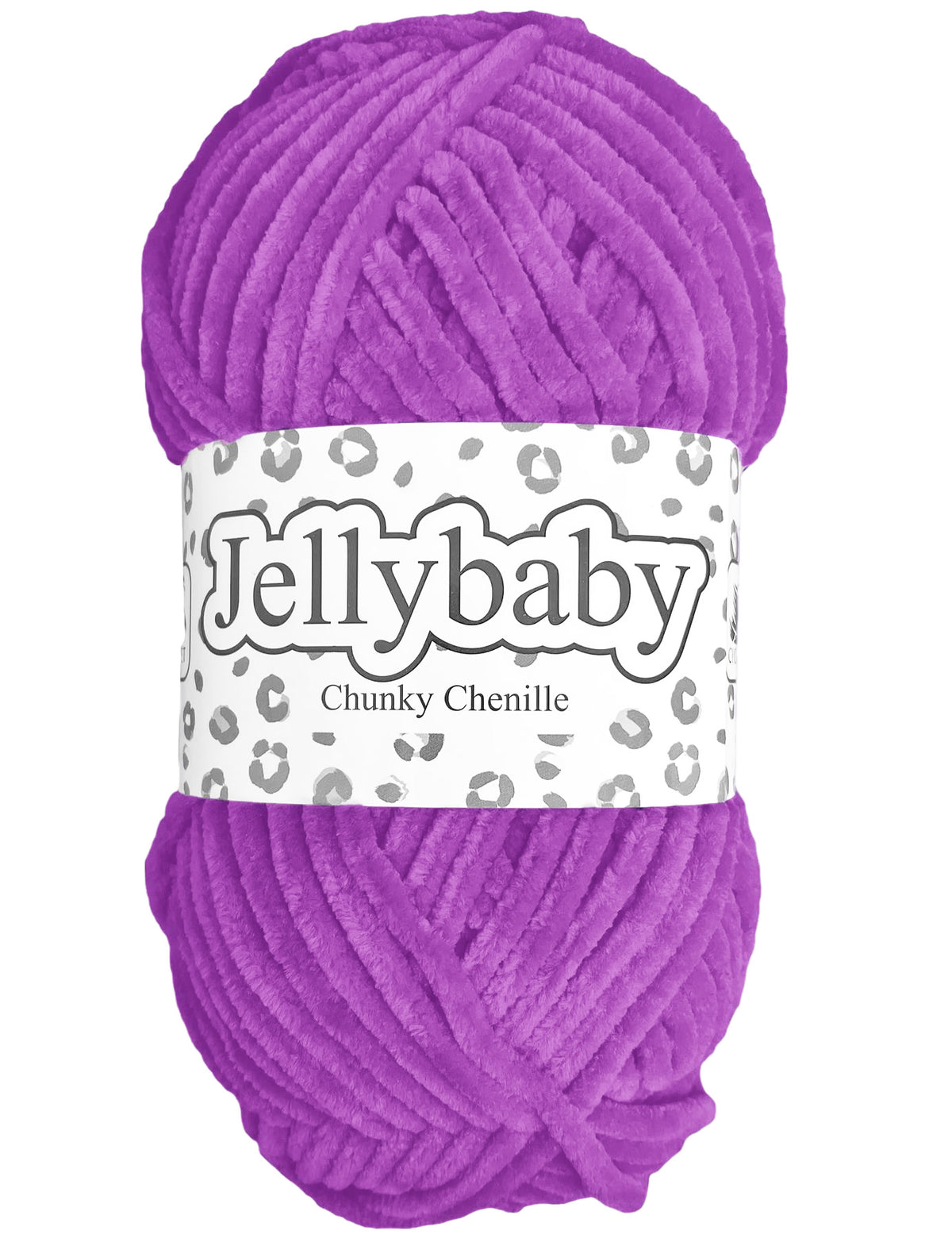 Cygnet Jellybaby Chenille Chunky Pesky Purple (032) -100g