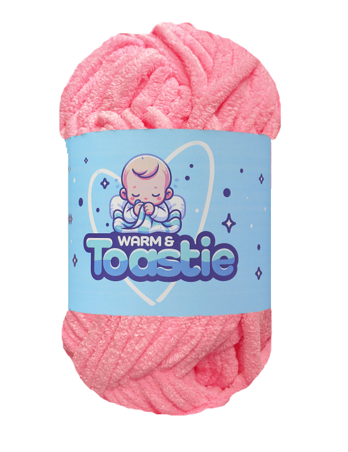 King Cole Warm & Toastie Pink (5985) chenille yarn - 200g