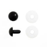 Trimits Solid Black Safety Eyes - Set of 2