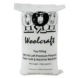 Woolcraft Washable Hi-Loft Polyester Craft Filling / Stuffing 250g
