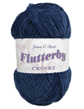 James C Brett Flutterby Chunky (B32) chenille yarn - 100g