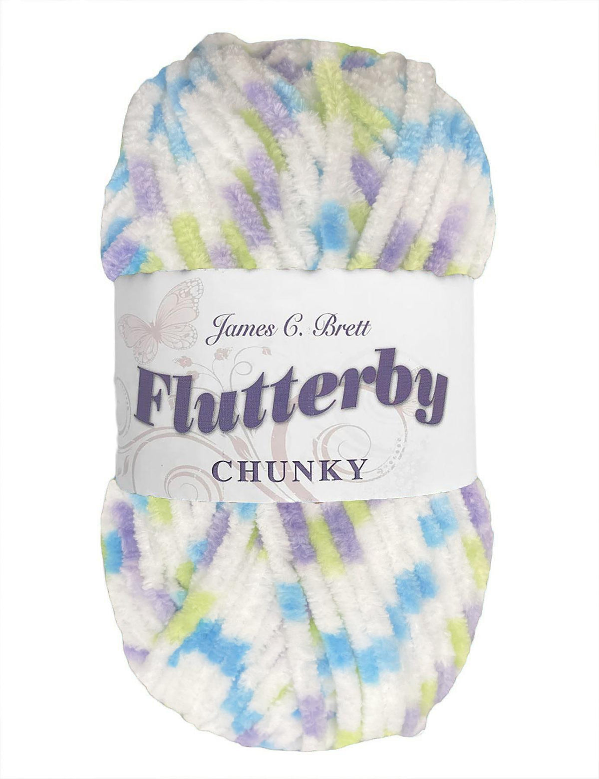 James C Brett Flutterby Chunky (B55) chenille yarn - 100g