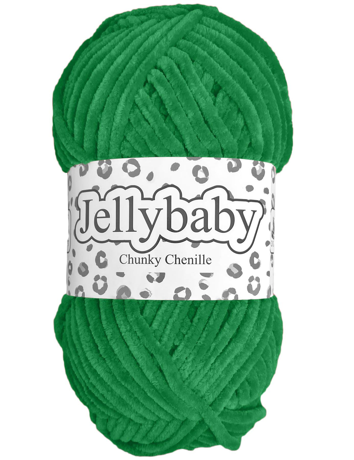 Cygnet Jellybaby Chenille Chunky Forest Green (011) -100g