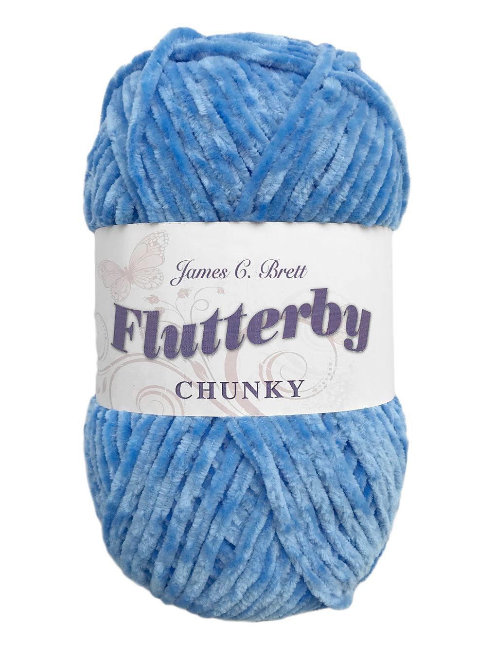 James C Brett Flutterby Chunky (B20) chenille yarn - 100g