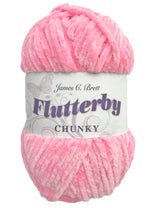 James C Brett Flutterby Chunky (B12) chenille yarn - 100g