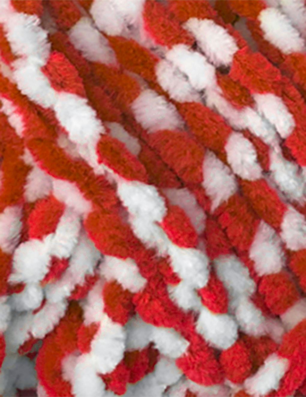 King Cole Yummy Crush Candy Cane (4590) chenille yarn - 100g