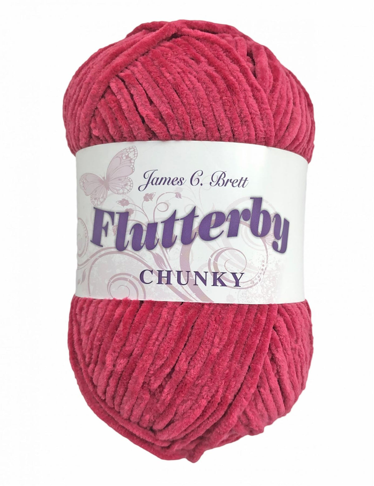 James C Brett Flutterby Chunky (B45) chenille yarn - 100g