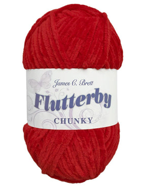 James C Brett Flutterby Chunky (B31) chenille yarn - 100g