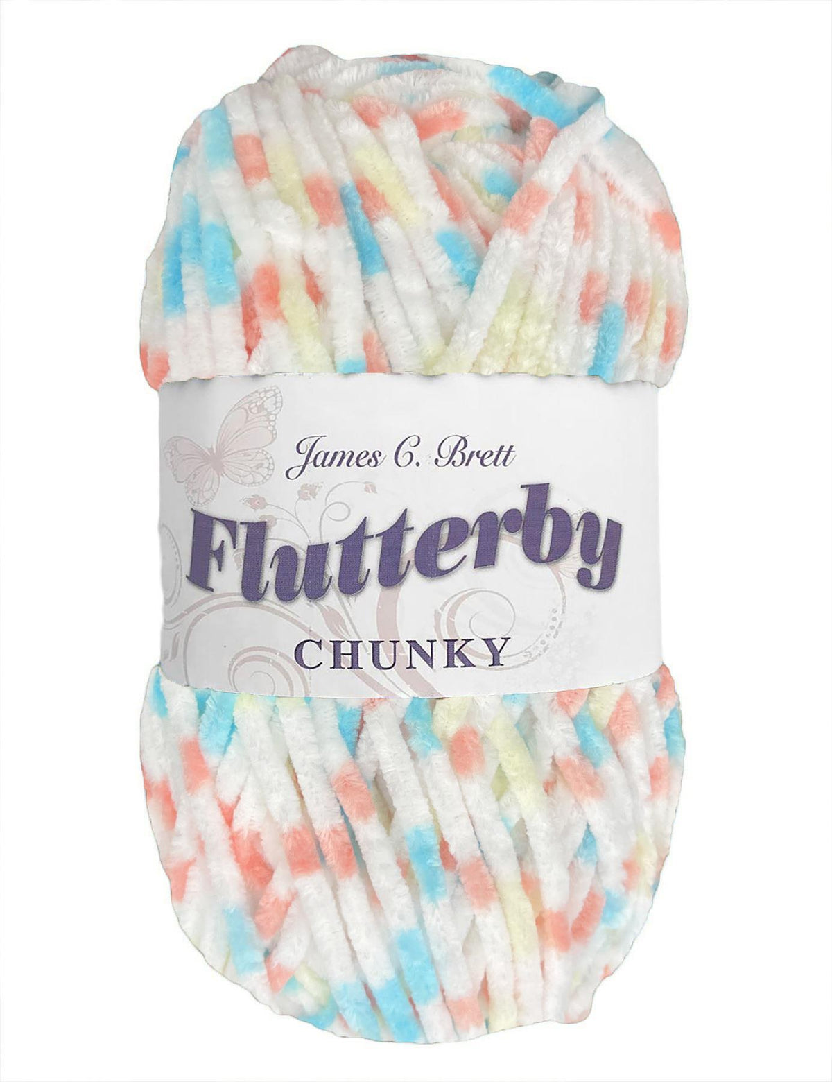 James C Brett Flutterby Chunky (B54) chenille yarn - 100g