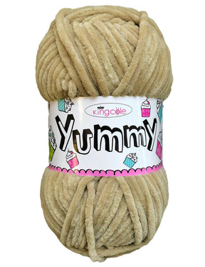 King Cole Yummy Teddy (3404) chenille yarn - 100g