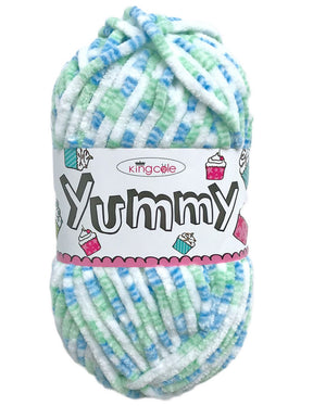 King Cole Yummy Jelly Bean (2211) chenille yarn - 100g