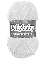Cygnet Jellybaby Glitter Chenille Cool Diamond (013) -100g
