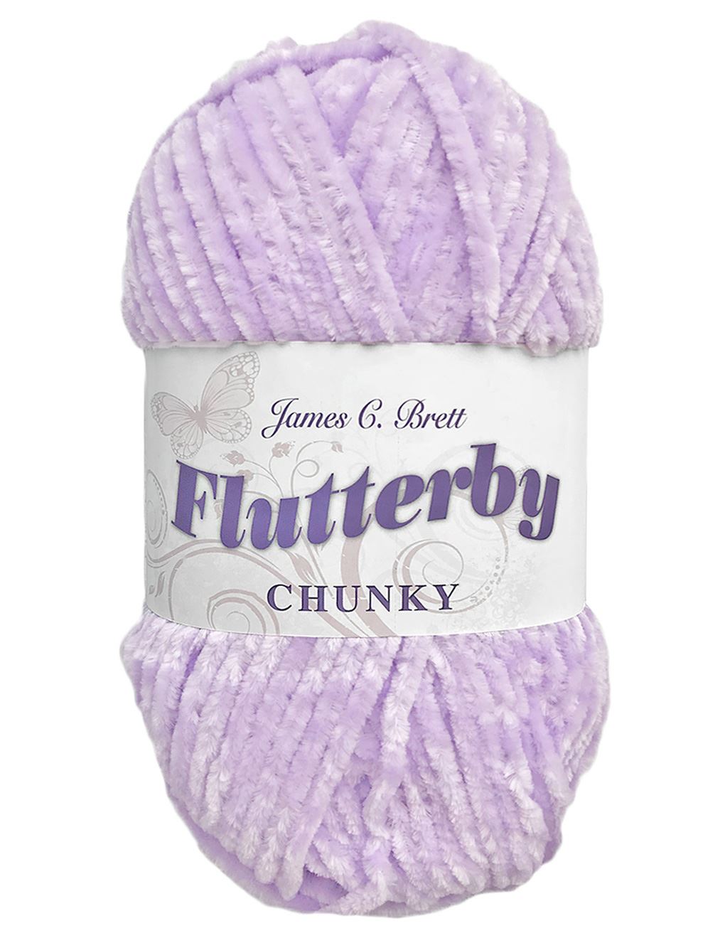 James C Brett Flutterby Chunky (B10) chenille yarn - 100g