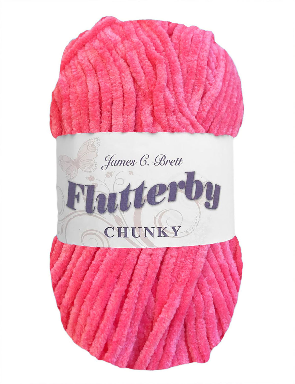 James C Brett Flutterby Chunky (B47) chenille yarn - 100g